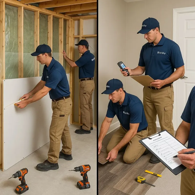 Repairs and Reconstruction process in Harrisburg, AR